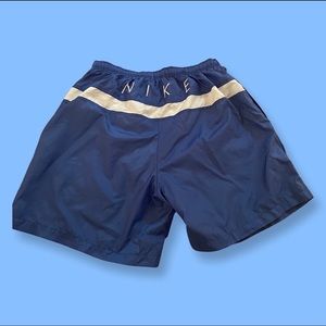 Nike 2000s vintage blue swim shorts